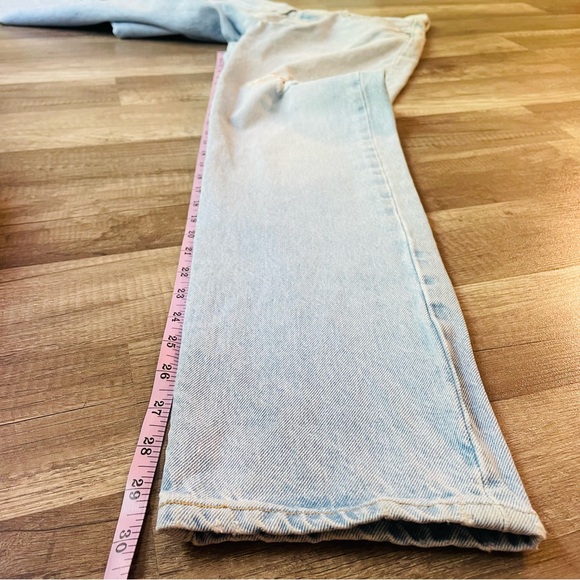 Levi’s 501 150th Anniversary 100% Cotton Light Wash Jeans Distressed Size 26 - Picture 8 of 11